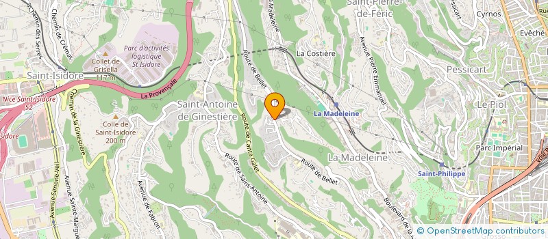 localisation de l'entreprise MONSIEUR ANDRE ROUSSET à NICE