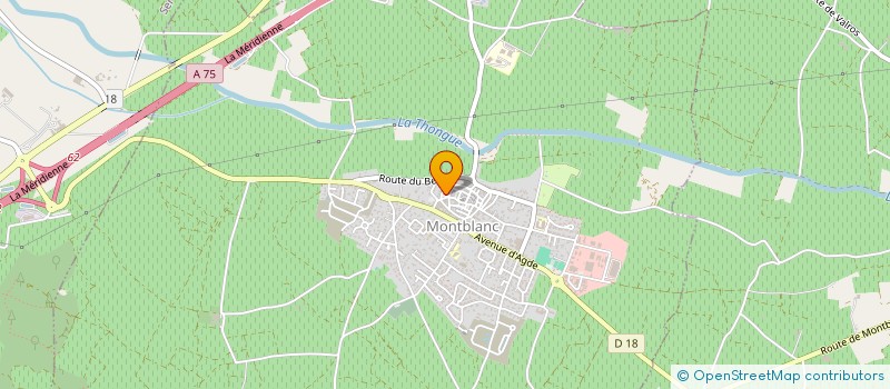 localisation de l'entreprise MONSIEUR ANDRE ROUSTIT à SERVIAN
