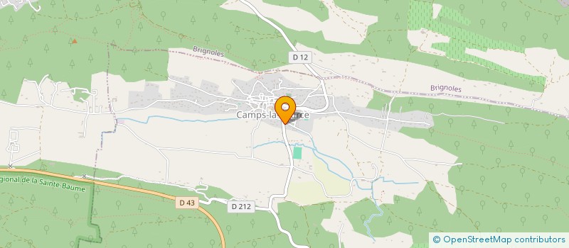 localisation de l'entreprise MONSIEUR ANDRE ROUX à CAMPS-LA-SOURCE