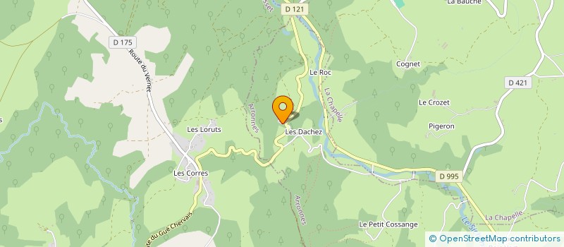 localisation de l'entreprise MONSIEUR ANDRE ROUX à CHATEL-MONTAGNE