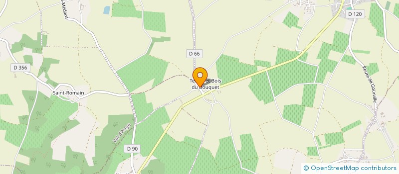 localisation de l'entreprise MONSIEUR ANDRE ROY à VAL-D'AUGE