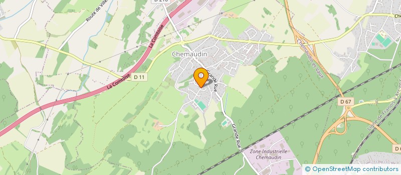 localisation de l'entreprise MONSIEUR ANDRE ROY à CHEMAUDIN ET VAUX