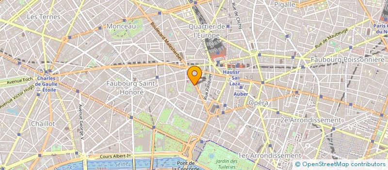 localisation de l'entreprise MONSIEUR ANDRE ROYAL à PARIS