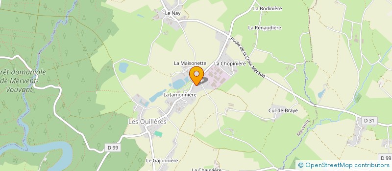 localisation de l'entreprise MONSIEUR ANDRE ROYER à MERVENT