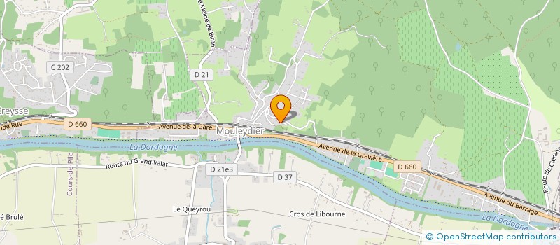 localisation de l'entreprise MONSIEUR ANDRE RUAULT  LAMONZIE-MONTASTRUC