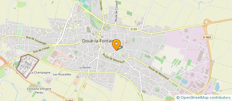 localisation de l'entreprise MONSIEUR ANDRE RUAUX à DOUE-EN-ANJOU