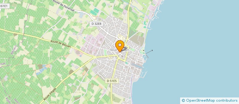 localisation de l'entreprise MONSIEUR ANDRE RUIZ à MARSEILLAN