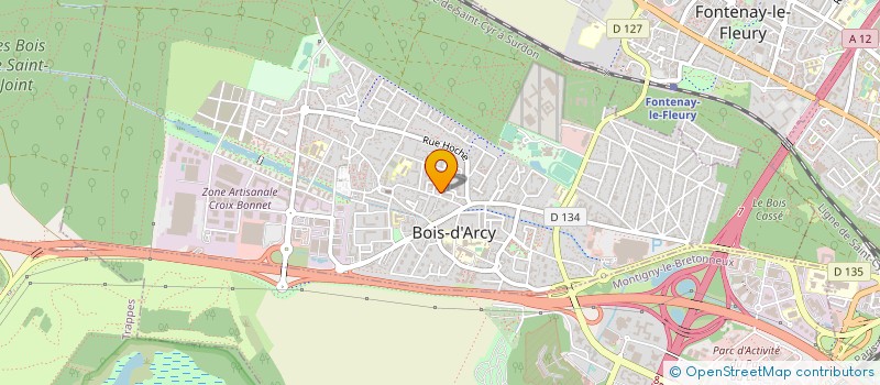 localisation de l'entreprise MONSIEUR ANDRE SA FRANCISCO  BOIS-D'ARCY