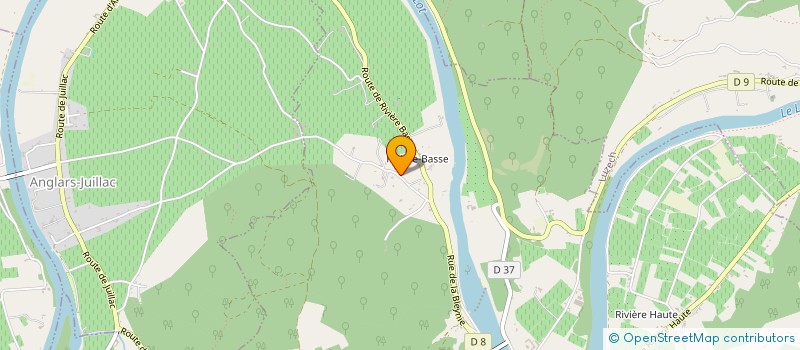 localisation de l'entreprise MONSIEUR ANDRE SABATIE  LUZECH