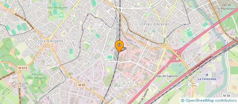 localisation de l'entreprise MONSIEUR ANDRE SAINT-PIERRE à MONTPELLIER