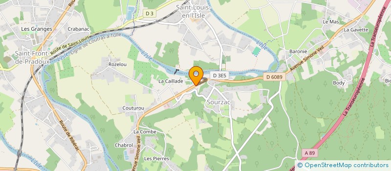 localisation de l'entreprise MONSIEUR ANDRE SAINTON  SAINT-LAURENT-DES-HOMMES