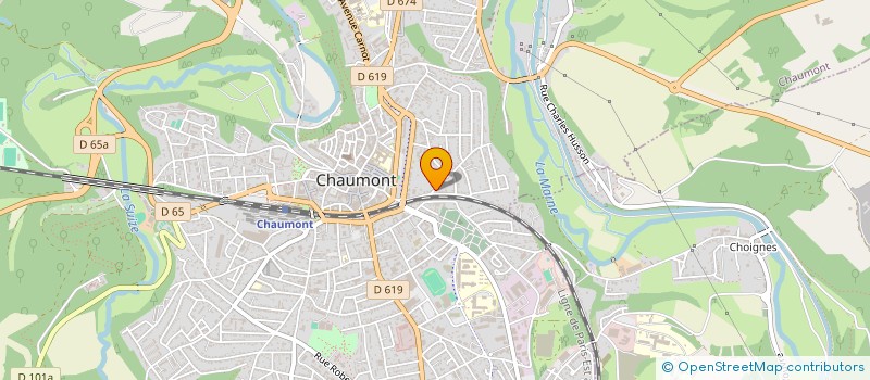 localisation de l'entreprise MONSIEUR ANDRE SALAUN à CHAUMONT