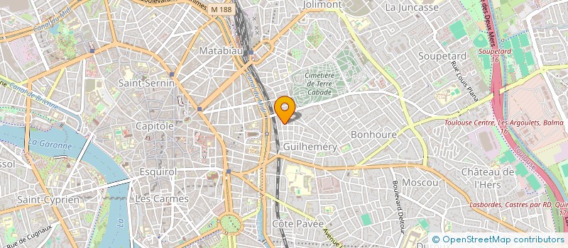 localisation de l'entreprise MONSIEUR ANDRE SALES à TOULOUSE
