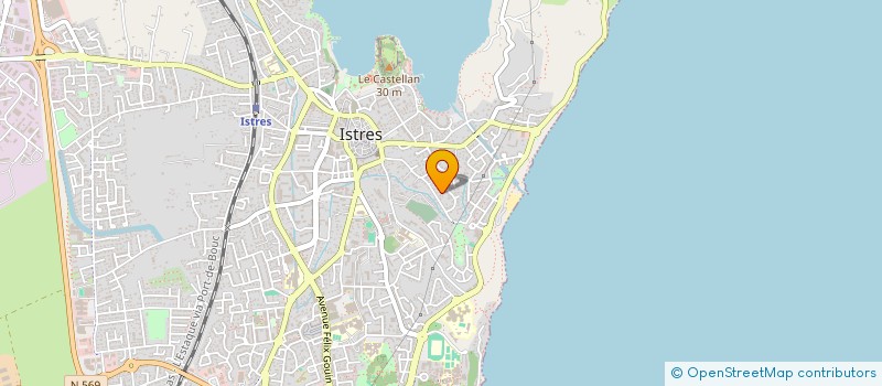 localisation de l'entreprise MONSIEUR ANDRE SANCHEZ  ISTRES