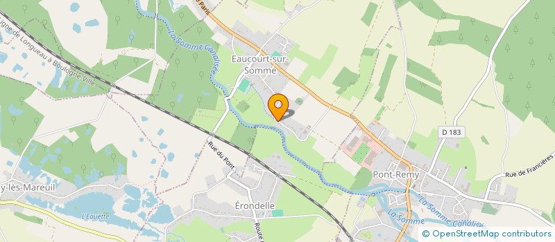 localisation de l'entreprise MONSIEUR ANDRE SANNIER à EAUCOURT-SUR-SOMME