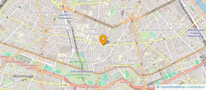 localisation de l'entreprise MONSIEUR ANDRE SANSALVADORE  PARIS