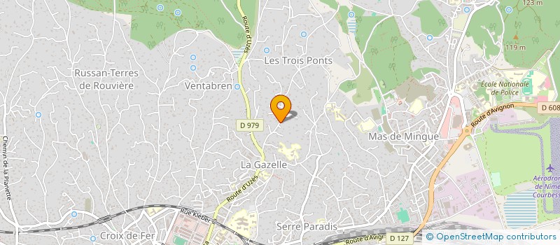 localisation de l'entreprise MONSIEUR ANDRE SANTAMARIA à NIMES