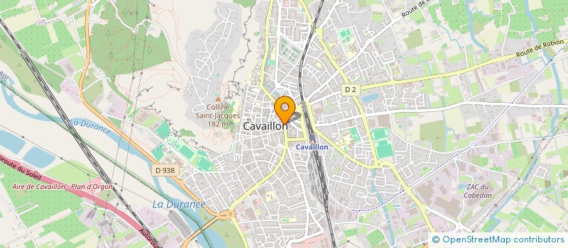 localisation de l'entreprise MONSIEUR ANDRE SANTIAGO  CAVAILLON