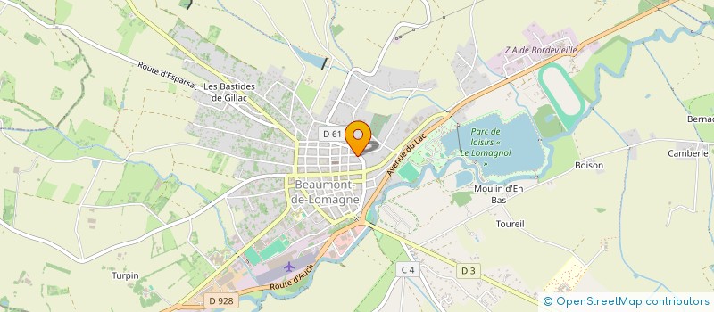 localisation de l'entreprise MONSIEUR ANDRE SARTRE à BEAUMONT-DE-LOMAGNE