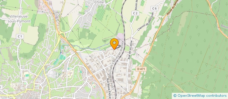 localisation de l'entreprise MONSIEUR ANDRE SAVARD à LONS-LE-SAUNIER