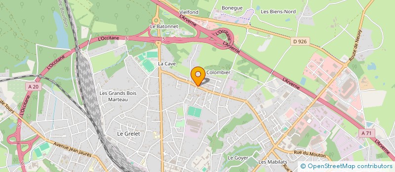 localisation de l'entreprise MONSIEUR ANDRE SCHECK  VIERZON