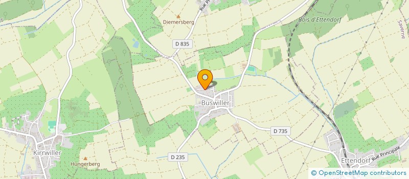 localisation de l'entreprise MONSIEUR ANDRE SCHUHLER  BITSCHHOFFEN