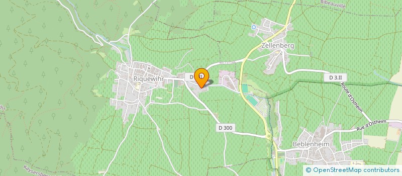 localisation de l'entreprise MONSIEUR ANDRE SCHUTTE  RIQUEWIHR