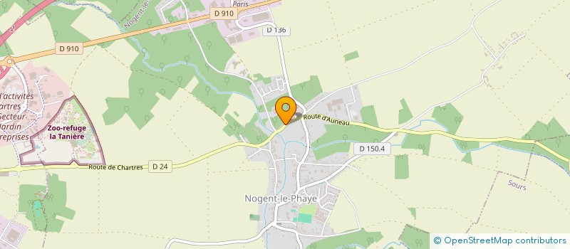 localisation de l'entreprise MONSIEUR ANDRE SCRIBE à NOGENT-LE-PHAYE