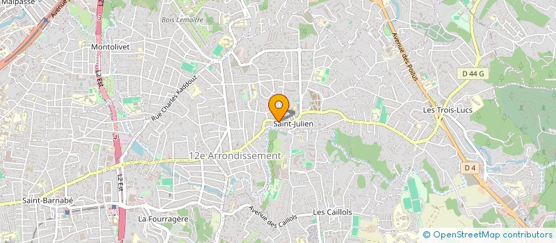 localisation de l'entreprise MONSIEUR ANDRE SEGONG à MARSEILLE