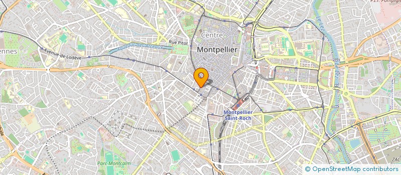 localisation de l'entreprise MONSIEUR ANDRE SEGURA à MONTPELLIER