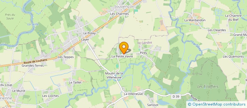 localisation de l'entreprise MONSIEUR ANDRE SEIGLER  LA GENETE