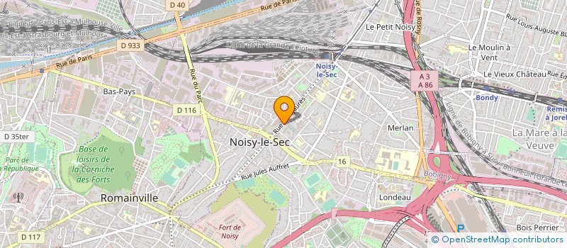 localisation de l'entreprise MONSIEUR ANDRE SEKE à NOISY-LE-SEC