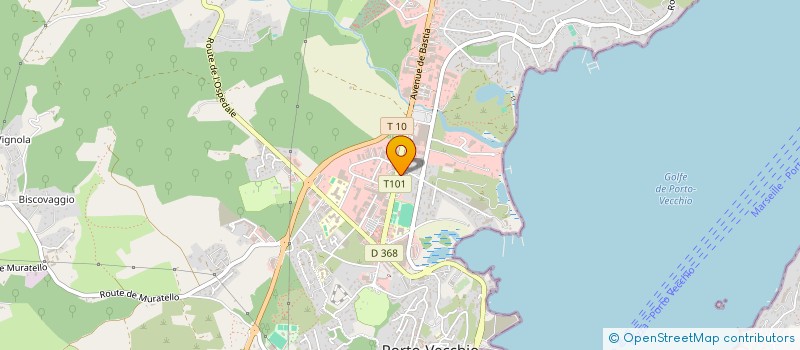 localisation de l'entreprise MONSIEUR ANDRE SERRA à PORTO-VECCHIO