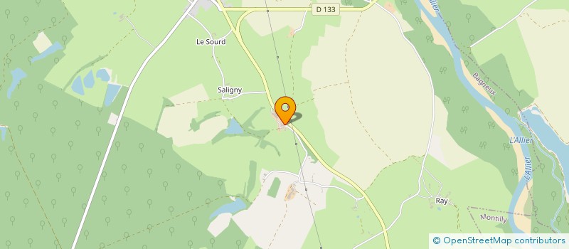 localisation de l'entreprise MONSIEUR ANDRE SERRURIER  AUBIGNY