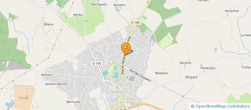 localisation de l'entreprise MONSIEUR ANDRE SEUNGUE  SURZUR