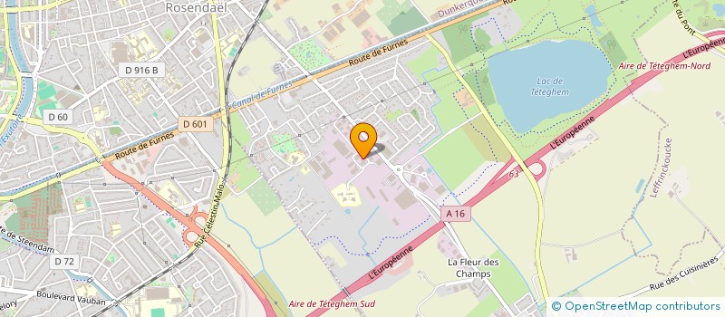 localisation de l'entreprise MONSIEUR ANDRE SEZILLE  TETEGHEM-COUDEKERQUE-VILLAGE