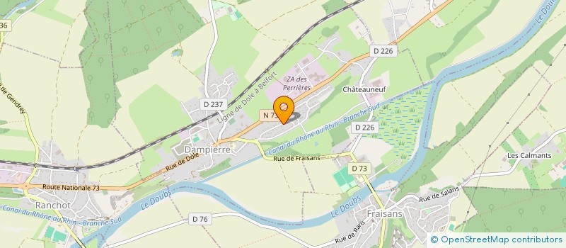 localisation de l'entreprise MONSIEUR ANDRE SICLET à LA BARRE