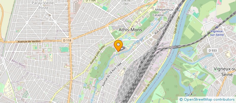 localisation de l'entreprise MONSIEUR ANDRE SILVA à ATHIS MONS