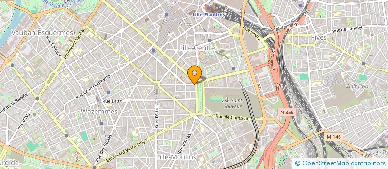 localisation de l'entreprise MONSIEUR ANDRE SILVAIN  LILLE