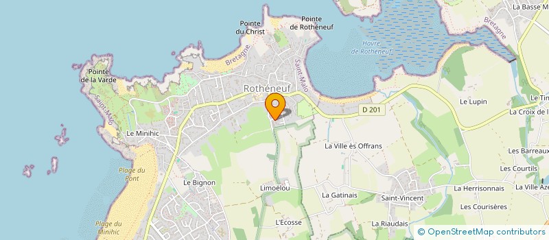 localisation de l'entreprise MONSIEUR ANDRE SIMON  SAINT-MALO