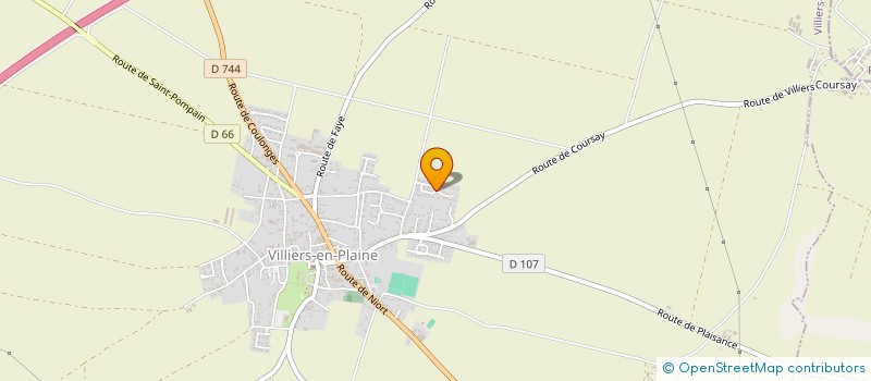 localisation de l'entreprise MONSIEUR ANDRE SIMONNEAU  SAINT-POMPAIN