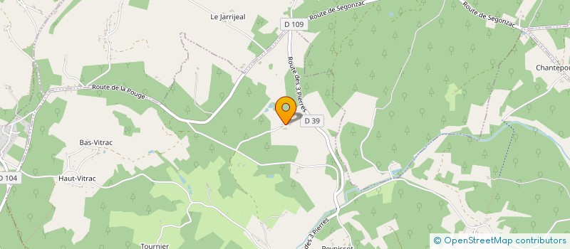 localisation de l'entreprise MONSIEUR ANDRE SIMONNET  SAINT-AQUILIN