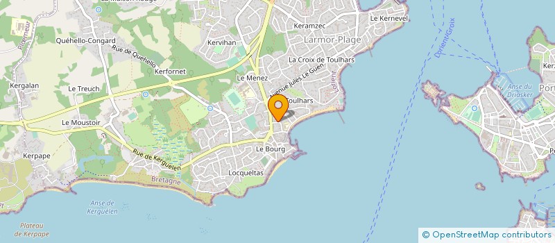 localisation de l'entreprise MONSIEUR ANDRE SOLBES  LARMOR-PLAGE