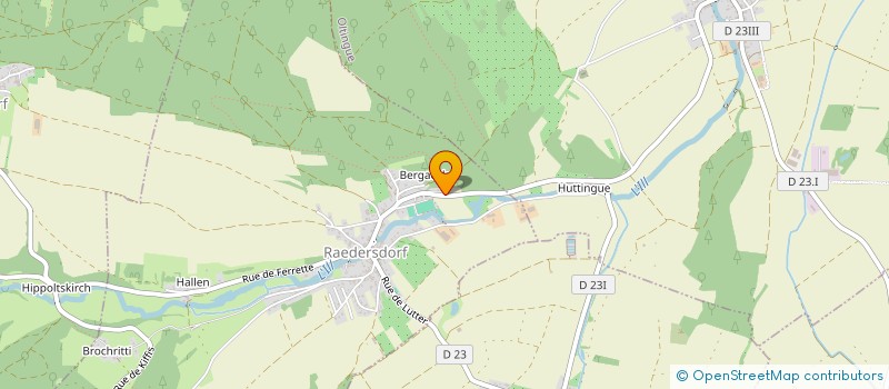 localisation de l'entreprise MONSIEUR ANDRE SONTAG  RAEDERSDORF