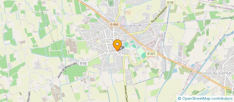 localisation de l'entreprise MONSIEUR ANDRE SOUBEYRAN  SARRIANS