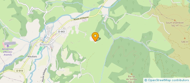 localisation de l'entreprise MONSIEUR ANDRE SOULA  ARAMITS