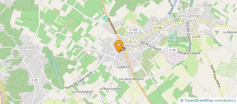 localisation de l'entreprise MONSIEUR ANDRE SOULARD à SAINT-GEORGES-D'OLERON