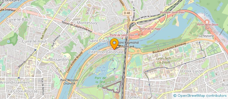 localisation de l'entreprise MONSIEUR ANDRE SOULIER à LYON