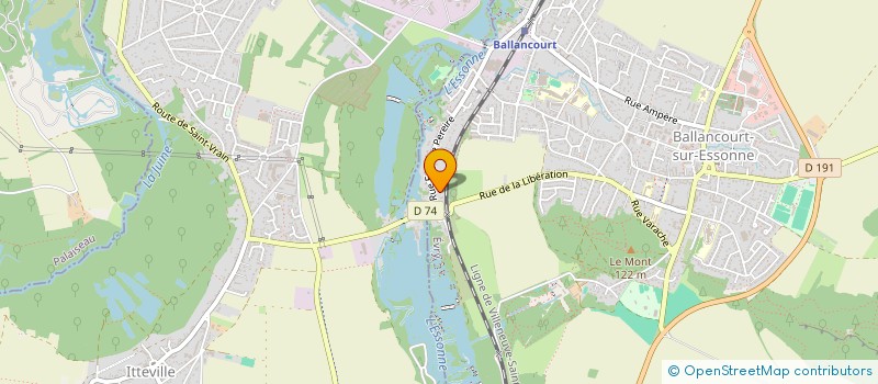 localisation de l'entreprise MONSIEUR ANDRE SPANO  BALLANCOURT-SUR-ESSONNE