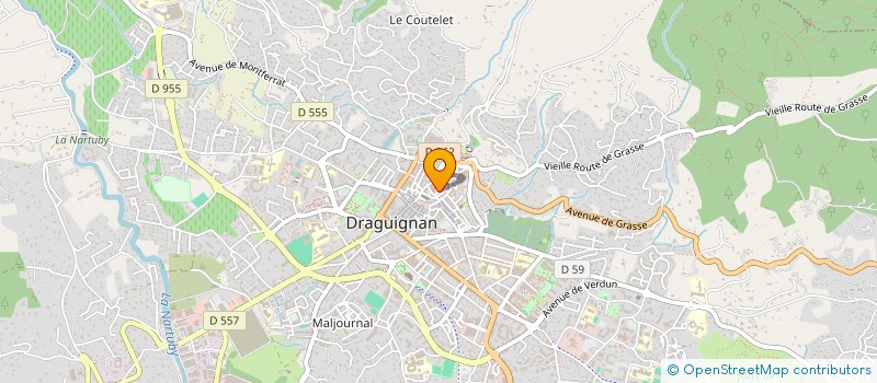 localisation de l'entreprise MONSIEUR ANDRE STANEK à DRAGUIGNAN